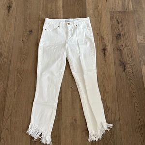Women size 4 white jeans